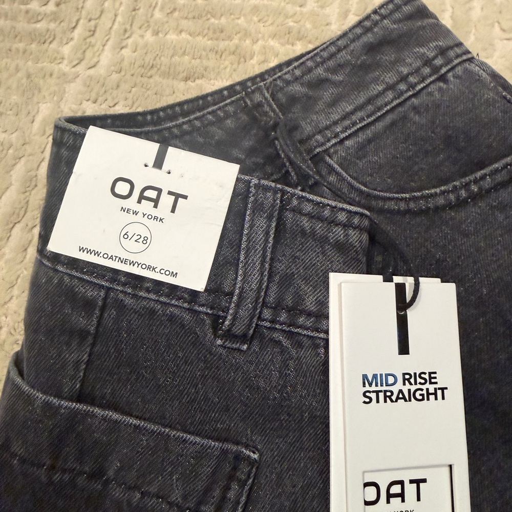 Classic High-Rise Black Women's Jeans NWT 6/28 - Picture 4 of 5